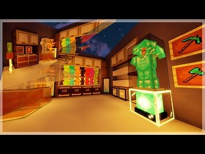 🔥 Minecraft : How to make Armor room dresser - Como hacer un cuarto de armaduras