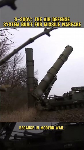 S-300V: The Air Defense System Built for Missile Warfare #military