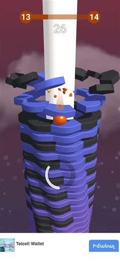 stack Ball 🎉#stackball #balloon #sorts