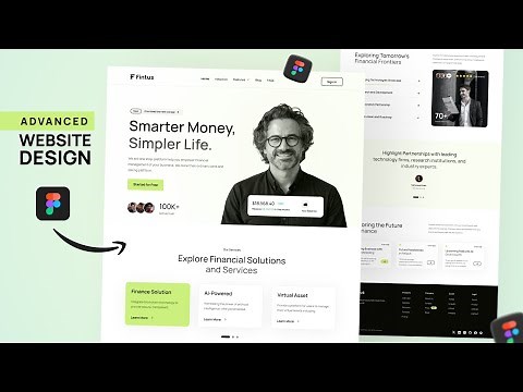 Complete Advanced Website Design in Figma | Professional Layout Tutorial (2025 Update)