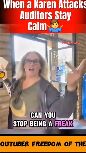 Crazy lady 😤 #youtubeshorts #accountability #1stamendment