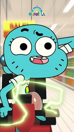 Supermarket Scooter Ride #thewonderfullyweirdworldofgumball #cartoonnetwork | Cartoon Network Africa