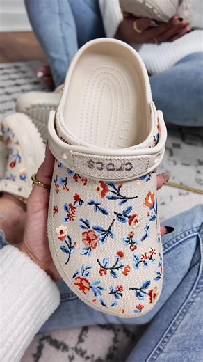 Discover the New Crocs Crafted Floral Clogs