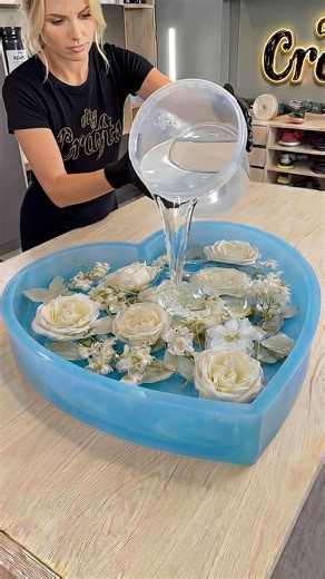 A Heart That Remembers Forever, Epoxy Memorial Art | DIY & Crafts