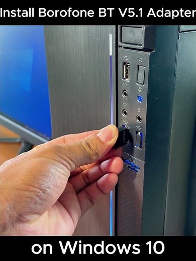 Install Borofone BT V5.1 Adapter on windows 10