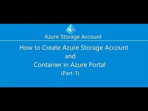 How to Create Storage Account and Container in Azure Portal | C#