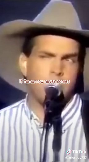 Garth Brooks If Tomorrow Never Comes Live 1989 - Memory Love Song Lyrics