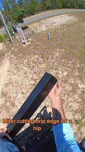 Installing steel drip edge #roofing #fyp #working #florida #wind | TheInfinite