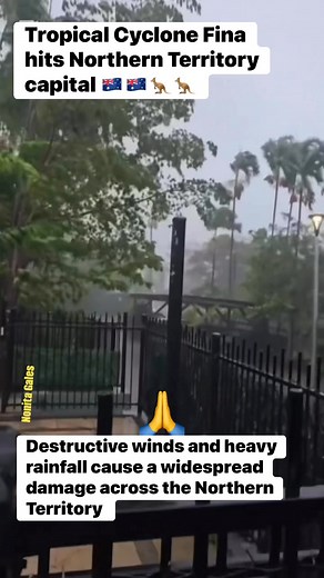 433K views · 2.8K reactions | Category 3 Cyclone Fina ️️ #severeweather #fyp #cyclone #australia #northernterritory | Nonita Gales | Facebook