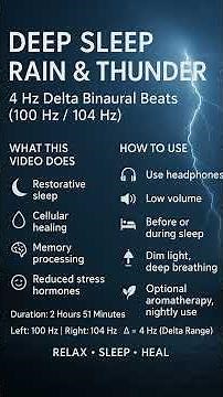 Why Rain Makes You Sleepy