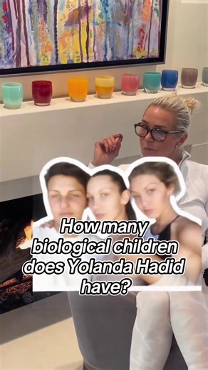 How many biological children does Yolanda Hadid have #hadidfamily #gighadid #bellahadid #celebritynews #supermodellife