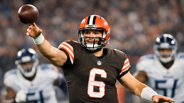 Baker Mayfield tore the Titans apart before halftime