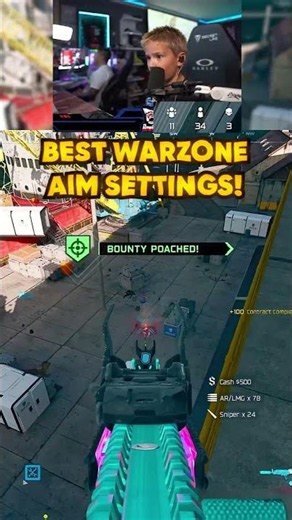This Is Why You're Missing Shots (AIM SETTINGS) #warzone #aim #settings