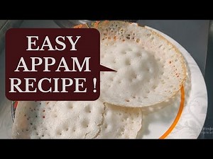 Appam Recipe | Easy To Cook | Kerala Speciality