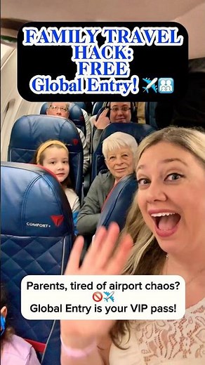 FREE Global Entry for Families? Here’s How! ✈️👨‍👩‍👧‍👦