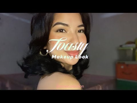 Toasty Makeup Look✨ (Makeup Vlog) Beginner
