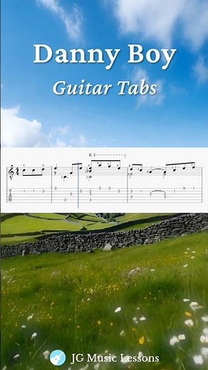 Danny Boy guitar tabs 🎸