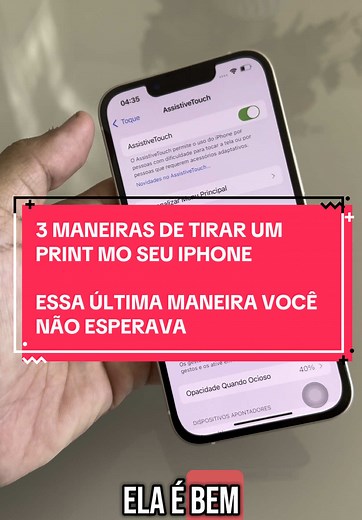 3 Formas de Tirar Print no Seu iPhone