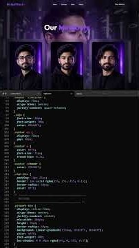 $7000 Portfolio Website Personal using HTML, CSS and JavaScript | Complete Responsive Website