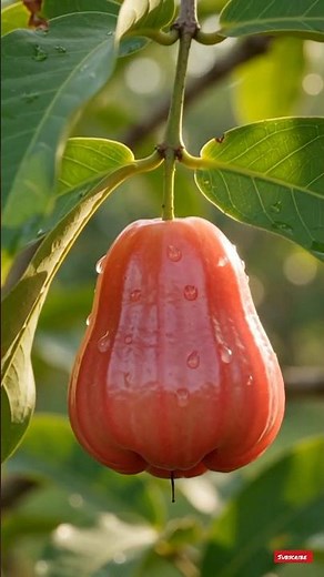 Wax Apple (Jamrul) Tree Life Cycle Time Lapse | From Fruit to Harvest 🍎🌳