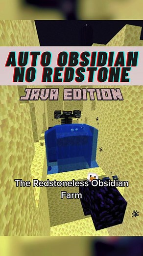 Replying to @codm_grudge Minecraft Automatic No Redstone obsidian Farm AFK gaming tutorial Java Edition 1.19.4 #minecraft #icecoffey #gaming #gamingontiktok #bedrock #redstone #mcpe #minecraftbuilding #java #tutorial #minecrafthacks #amishredstone