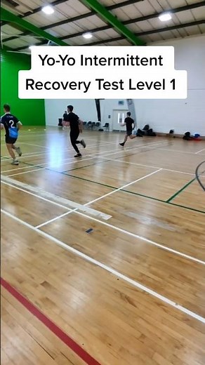 Yo-yo intermittent recovery test. #sports #fitness #aerobic #conditioning