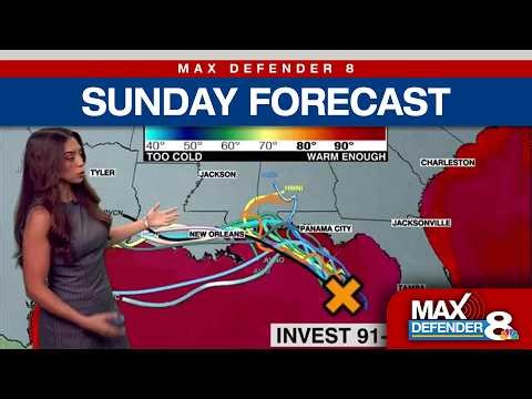 Tracking tropical development chances in the Gulf | Max Defender 8 Weather
