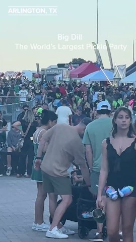 The Big Dill: World's Largest Pickle Party in Arlington