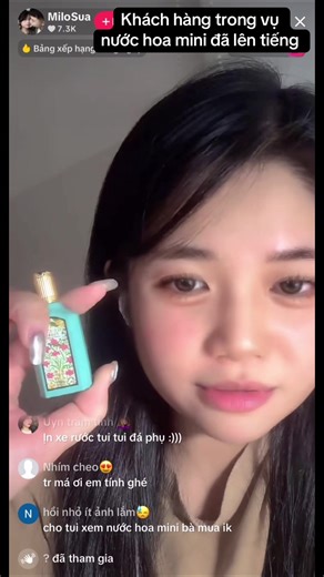 Khách hàng trong vụ “ Nước hoa mini” đã lên tiếng. #nuochoa #dramatiktok #tintuc24h #xuhuong #viralvideo