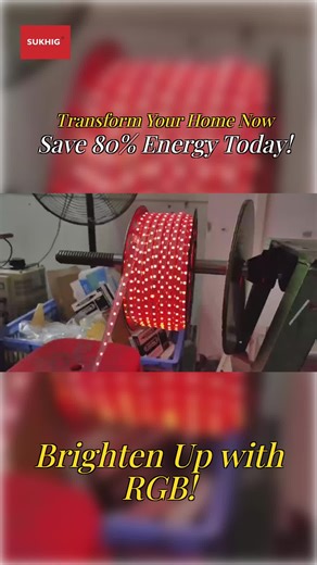 RGB LED strip transforms your space with vibrant colors and energy savings up to 80%. Eco-friendly solar options available for a greener home. Light up your life today! #SolarLighting #RGBLEDStripLighting #EnergyEfficientLighting #SolarPoweredLEDs #EcoFriendlyLighting #CustomLEDStrips #SolarLightSolutions