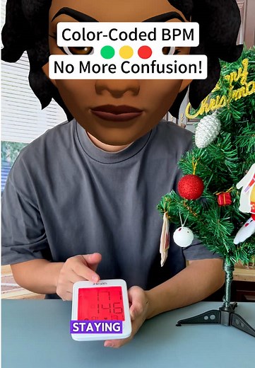 3 colors code BPM make checking your BP easier #fpy #bpm #bloodpressuremonitor