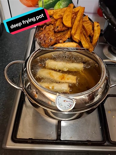 20CM Stainless Steel Deep Fryer Pot for Perfect Cooking
