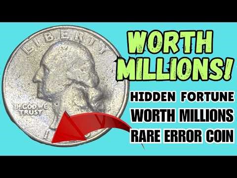 Top 3 Rarest Washington Quarters Worth Millions | 1985 & 1988 Error Coins Still In Circulation!