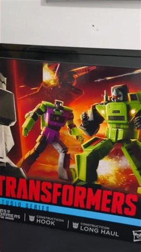 unboxing studio series 2 pack constructicon longhaul&hook!#devastator #transformers#hasbro#toys#fyp