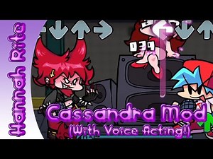 (FNF) VS Cassandra mod WITH VOICE ACTING!! (Feat. Chaotic Otaku)