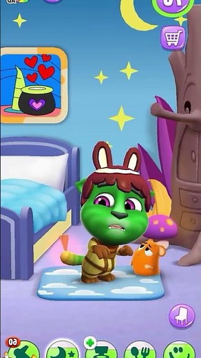 ahhhh hurt 🥹 | my talking tom #mytalkingtom2 #funny #cute