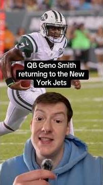 QB Geno Smith returning to the New York Jets #nfl #jets #genosmith #newyork #football #shorts