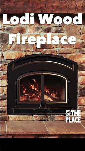 Wood-Burning Fireplace in Lodi, Ohio — Who loves the natural warmth of a real fire? #fireplace