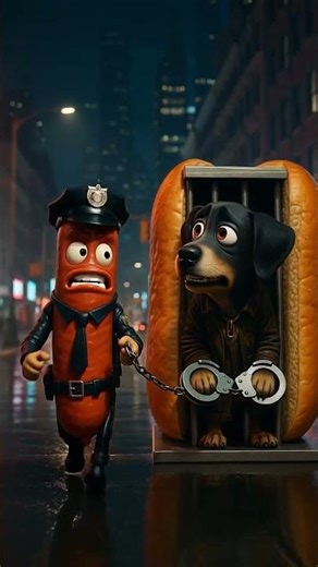 🌭 Hot Dog Wasted 💀 #brainrot #shorts #funny