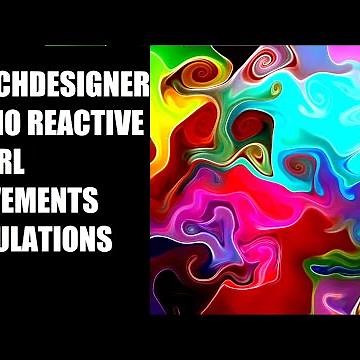 Touchdesigner Audio Reactive Swirl Displacement