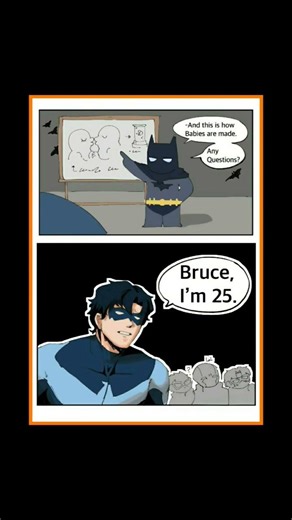 #angst Batman Explains “The Talk” | Nightwing Savage