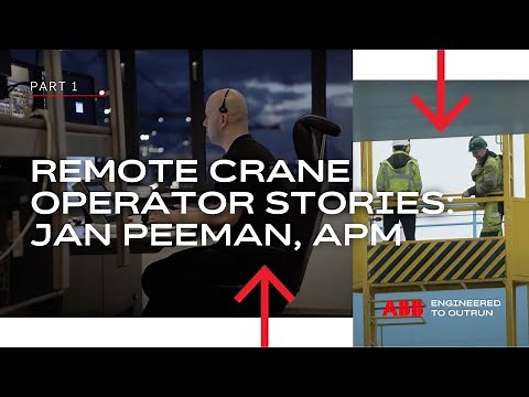 Remote crane operator stories, Part 1: Jan Peeman, APM Terminals Maasvlakte II