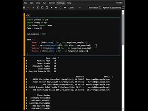 Generate Realistic Fake Data in Python: Pandas, Numpy & Faker Tutorial!