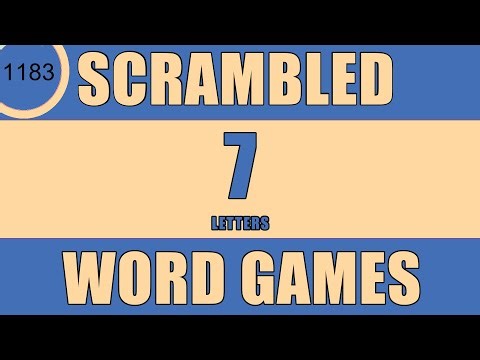 Scrambled Word Games- | Can you guess all scrambled words? Jumbled Words| Guess the Word Games