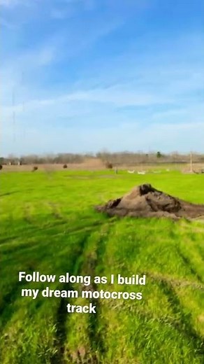 How to build a motocross track part 1