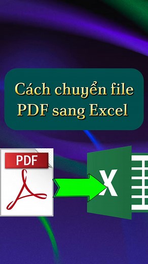 10K views · 82 reactions | Cách chuyển từ PDF sang Excel #phimtathayexcel #phimtattinhoc #phimtatexcel #meotinhoc #thuthuattinhoc #sachexcel #sachtinhocvanphong #word #excel #powrpoint #xuhuongreels #tinhoccoban | Tủ sách online | Facebook