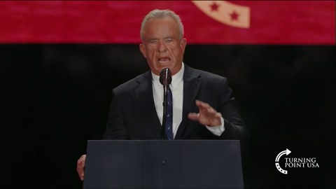 RFK at Charlie Kirk memorial: He’s changed the trajectory of history