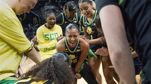 Now with Oregon women's basketball, ex-UNC guard Deja Kelly has a similar mission: Beat Duke