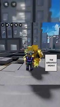 Showcasing Dio's Moveset #roblox #realmrampage #dio #timestop #jojosbizzareadventure