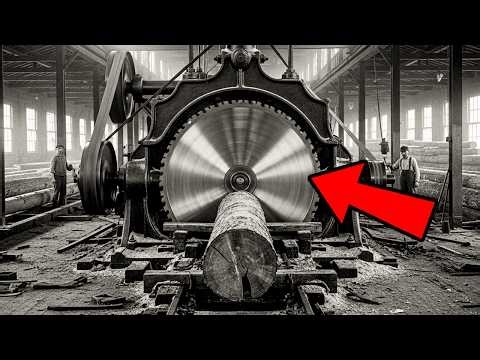 The 6-Foot Spinning Blade: Circular Saws That Turned Sawmills Into Killing Floors